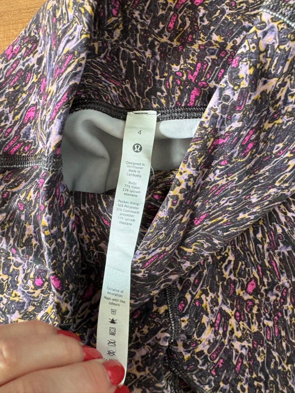 Lululemon Wunder Train High Rise Tight 28” - Picture 6 of 8